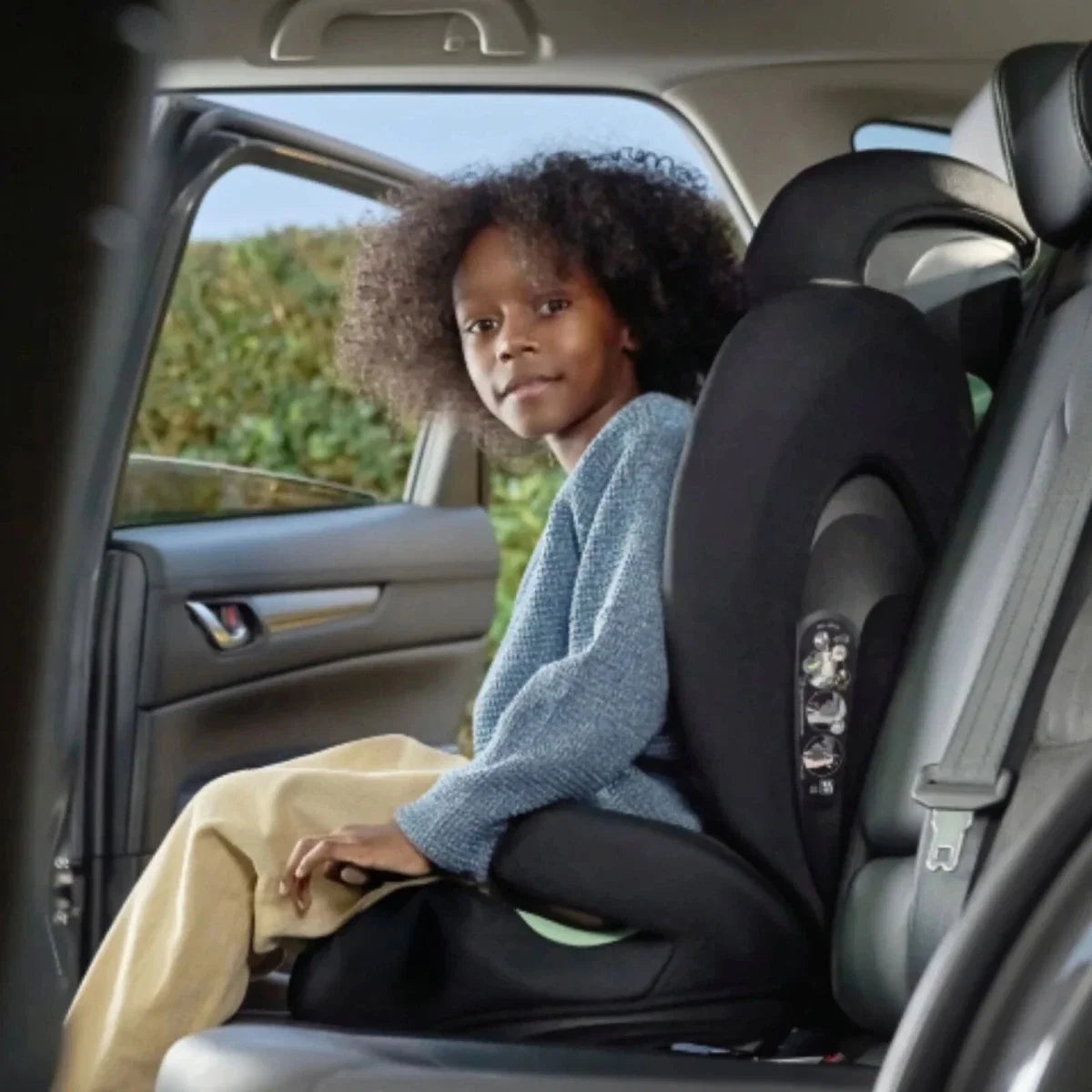 Cybex Solution X i-Fix Group 2/3 Car Seat - Cobblestone Grey