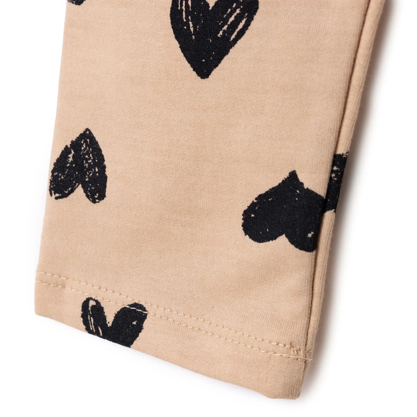 HelloBaby Sweatshirt Leggings - Beige