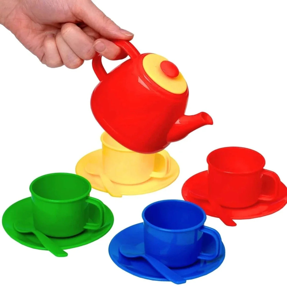 Peterkin Tea Set in Carry Case - Primary Colours