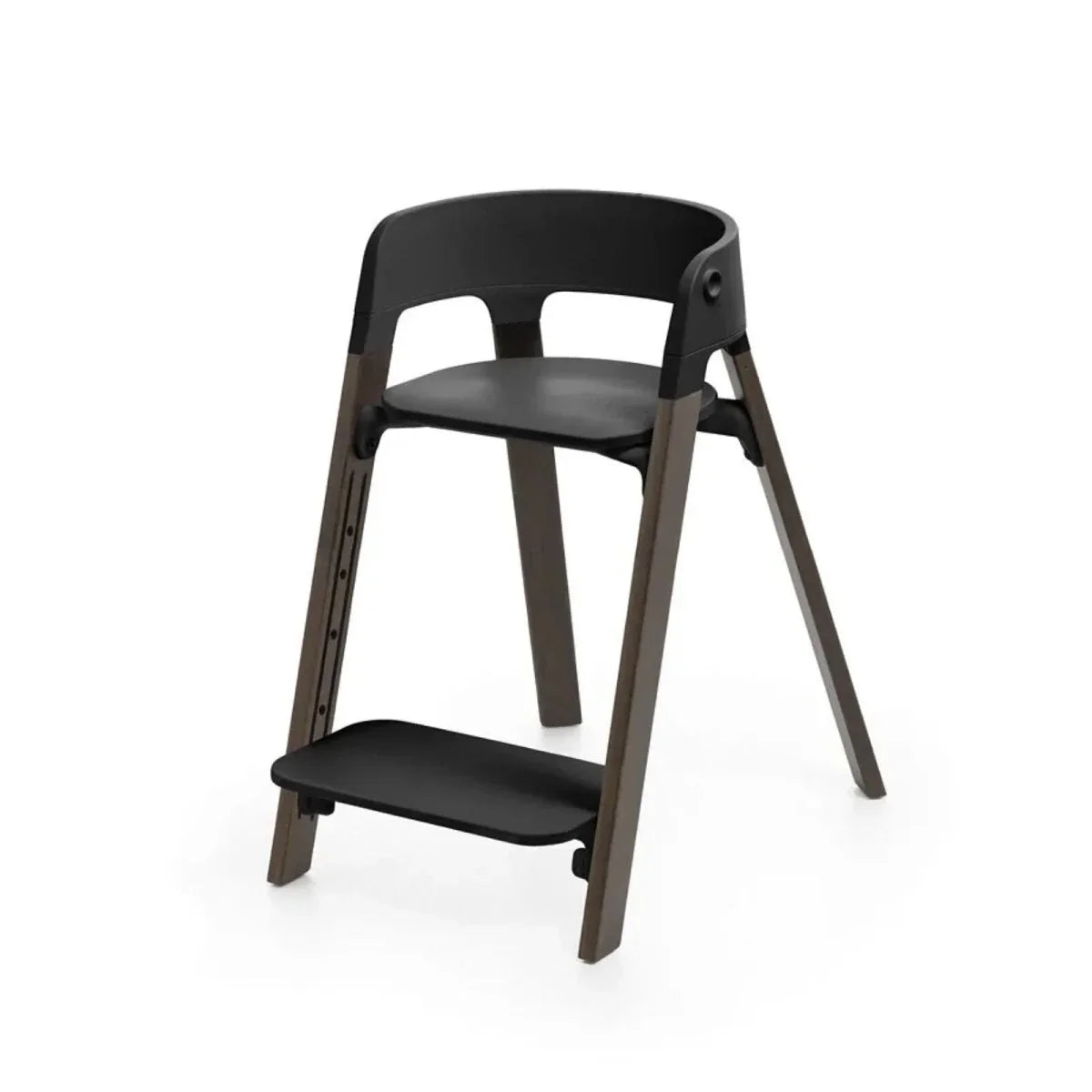 Stokke Steps Highchair - Black/Warm Brown