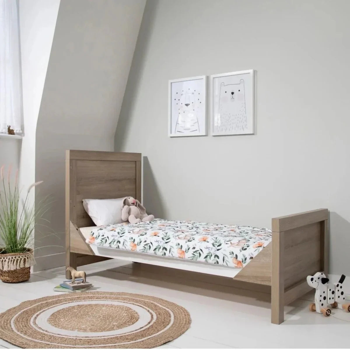Tutti Bambini Modena 2 pcs Room Set - White/Oak