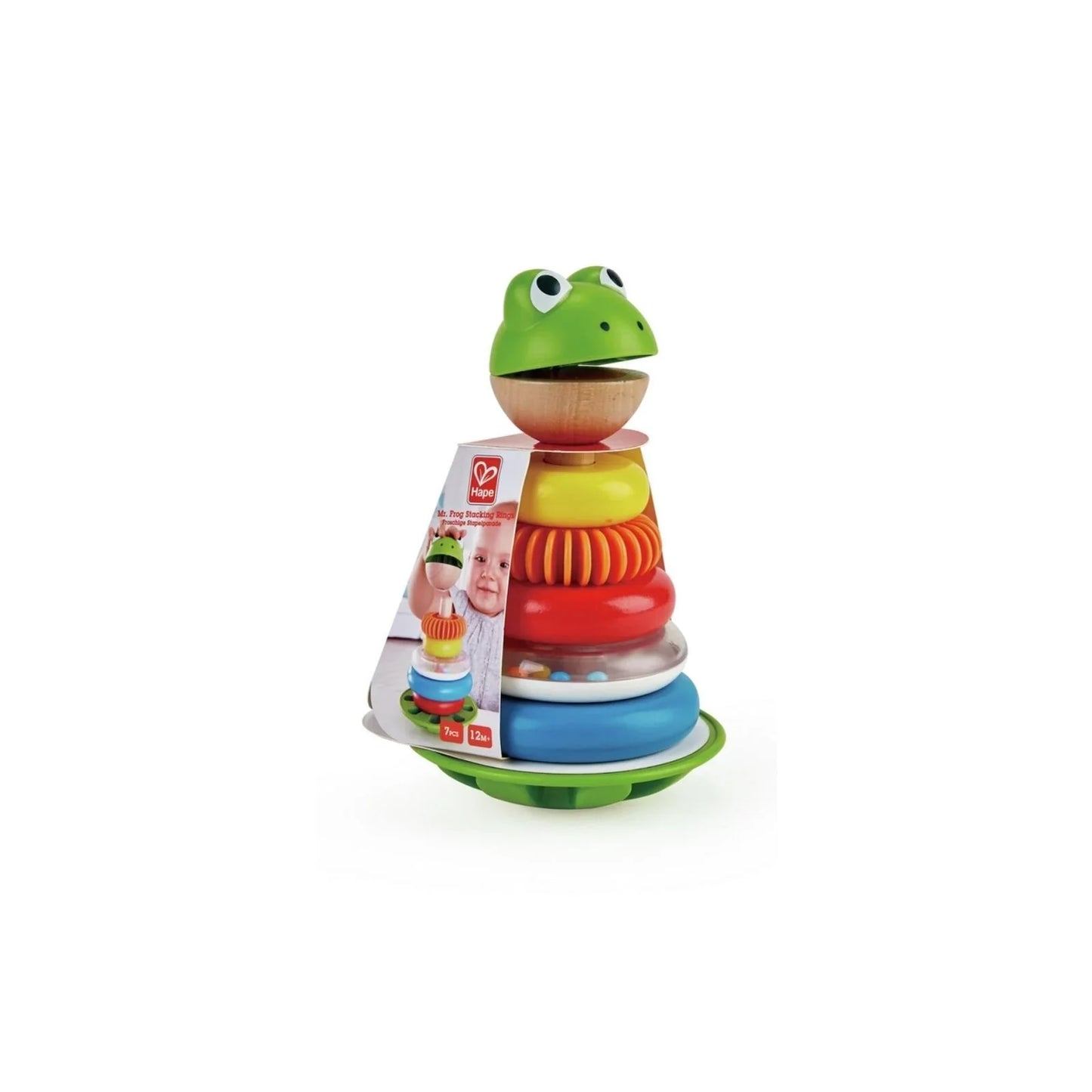 Hape Mr Frog Stacking Rings