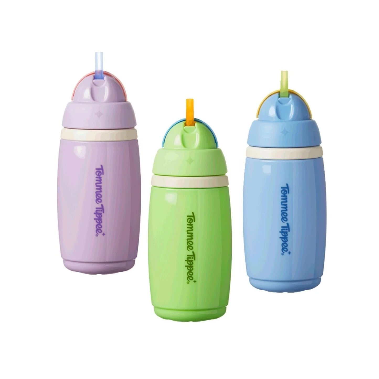 Tommee Tippee Insulated Straw 266ml 12m+ - Assorted