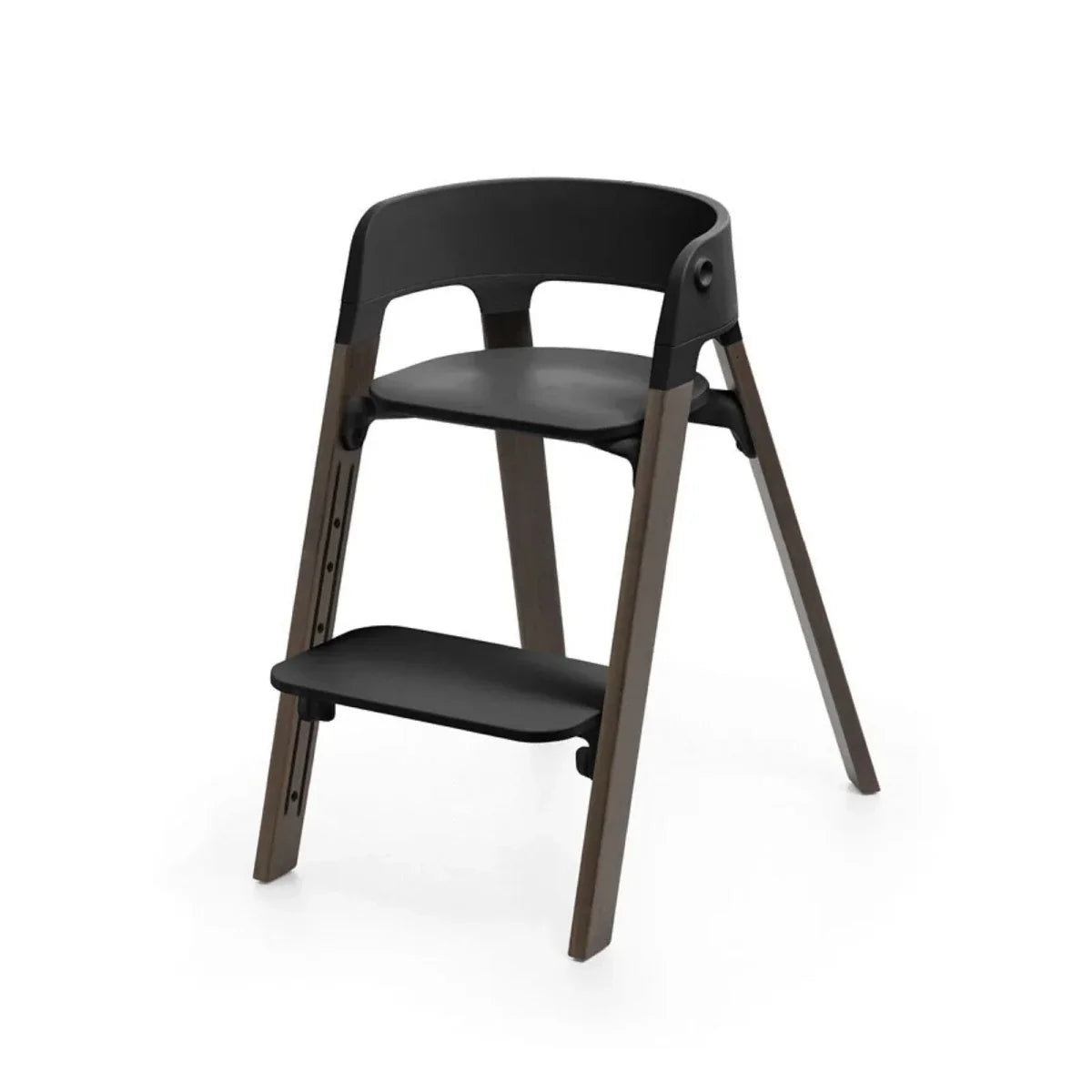 Stokke Steps Highchair - Black/Warm Brown