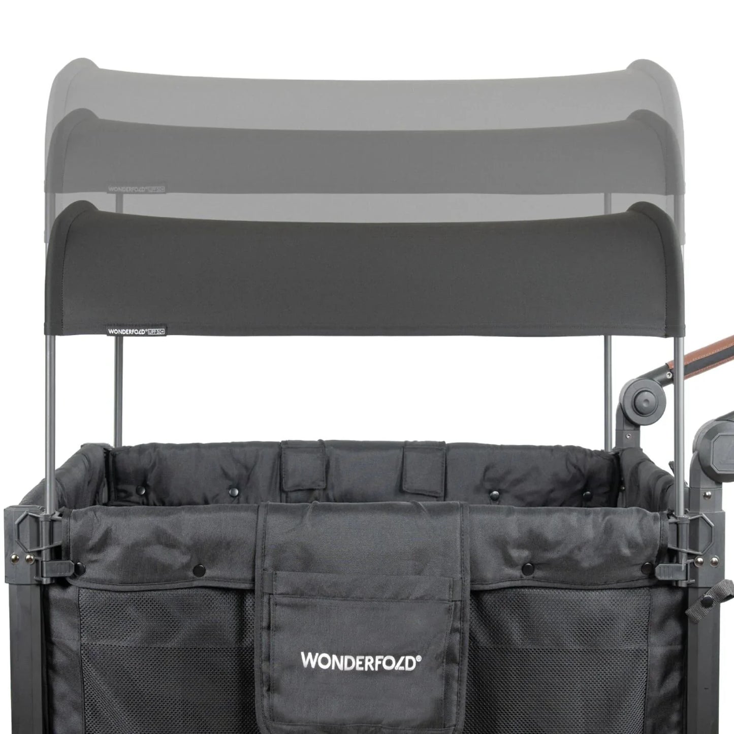 Wonderfold W2 Luxe Pro Stroller Wagon - Charcoal Grey