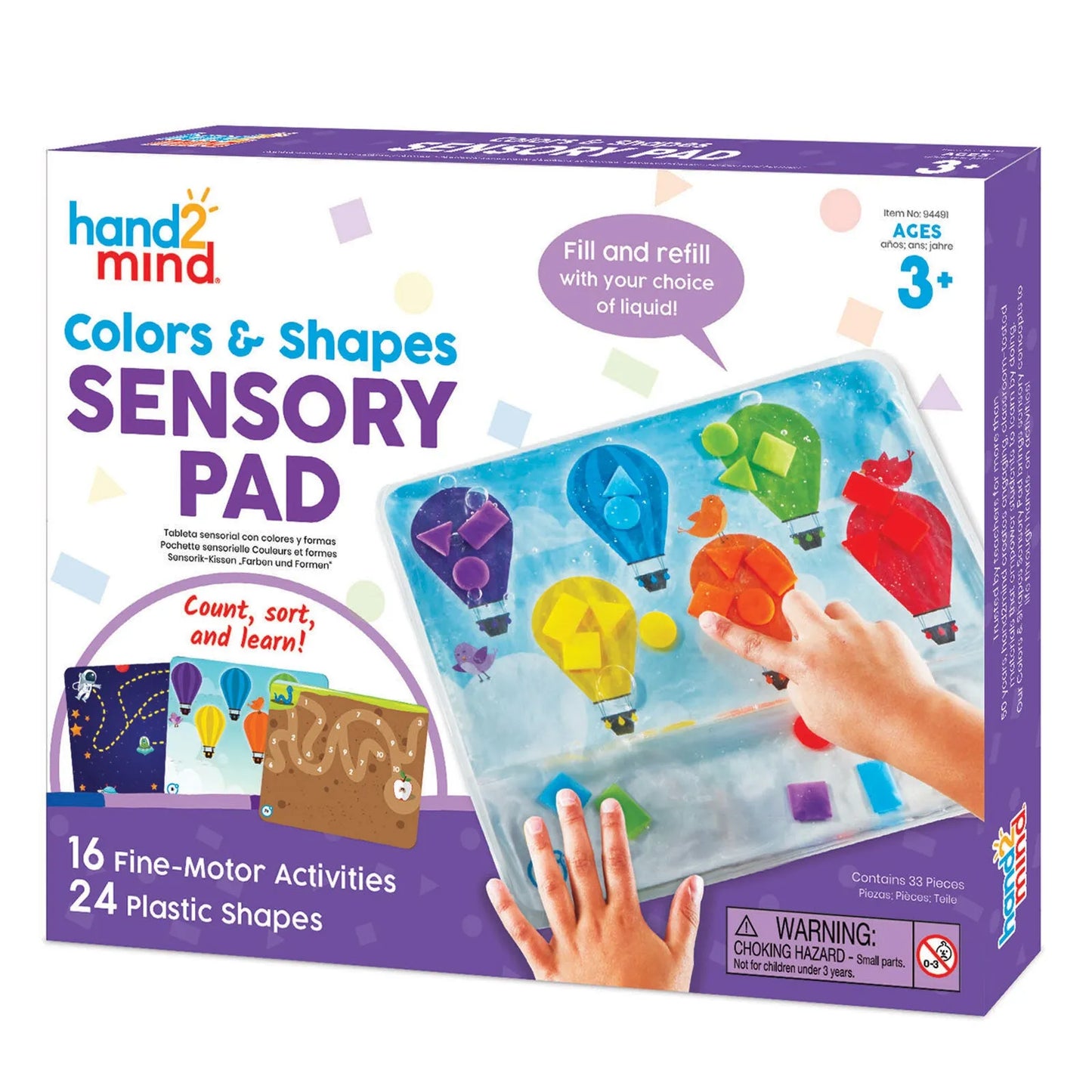 Learning Resources Colours & Shapes Sensory Pad