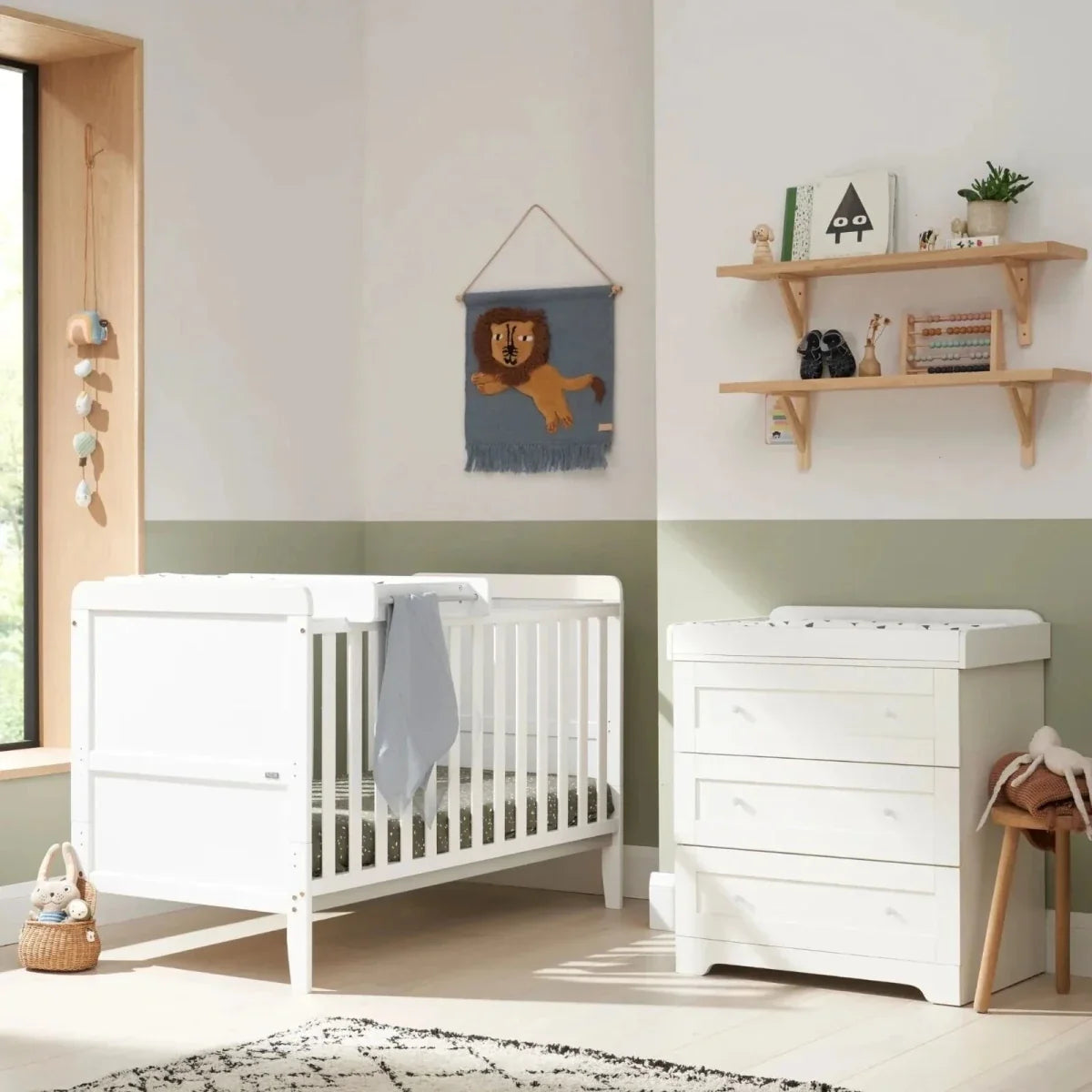 Tutti Bambini Rio 2 pcs Room Set - White