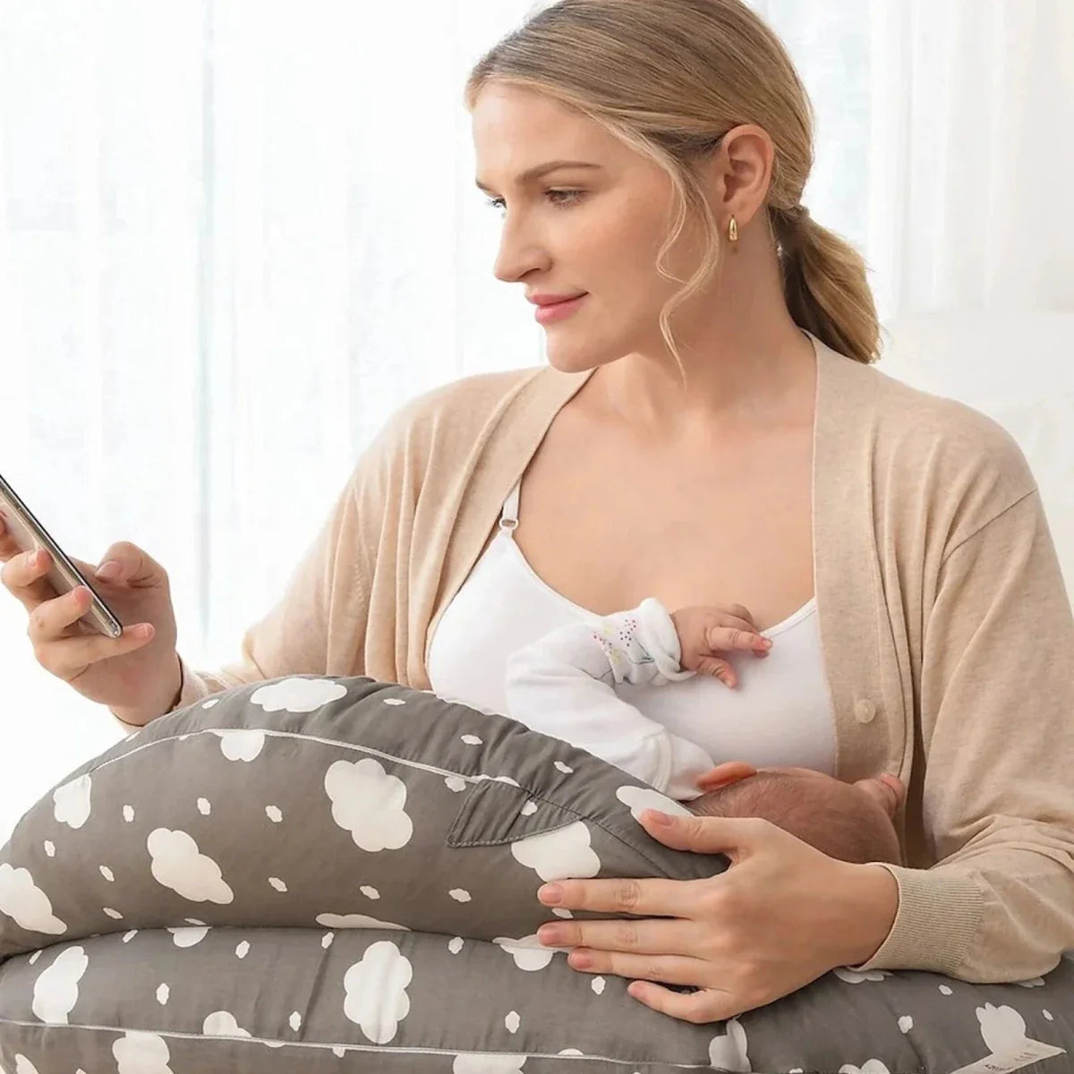Momcozy Adjustable Nursing Pillow