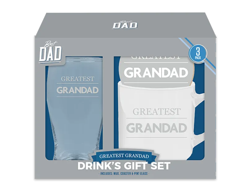 Father's Day Drink Gift Set  grandad set