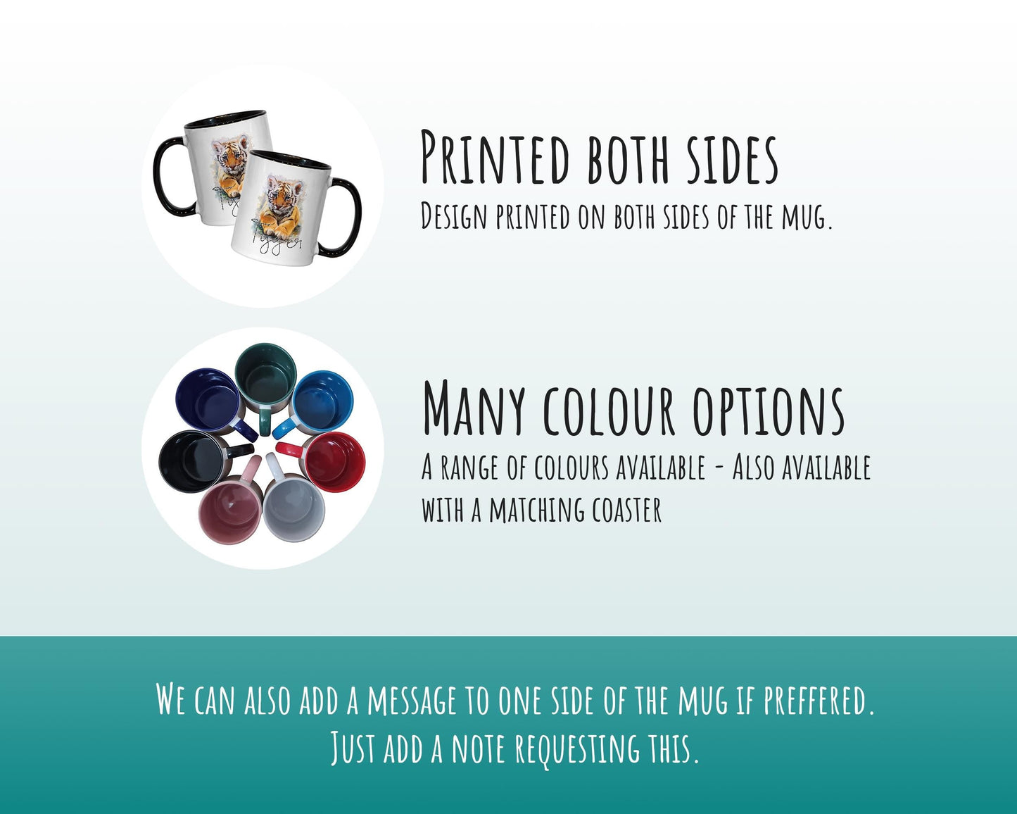Personalised Tiger Coffee Mug MGZ137