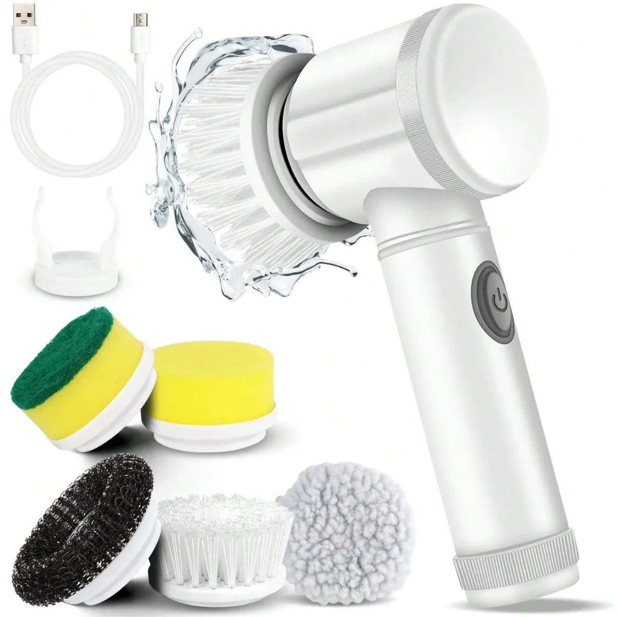 Cordless Multi-Surface Electric Scrubber Brush