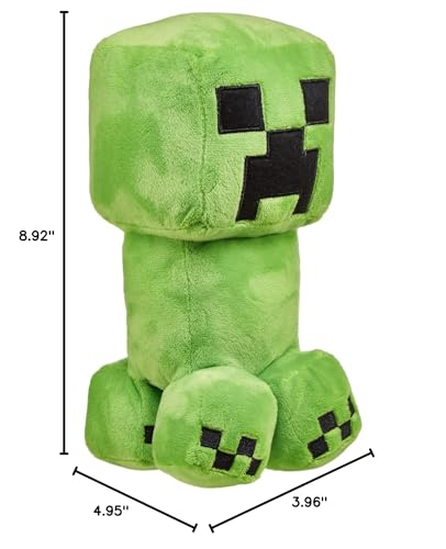 Mattel Minecraft Basic Plush Characters – 8-Inch Soft Dolls for Kids & Fans
