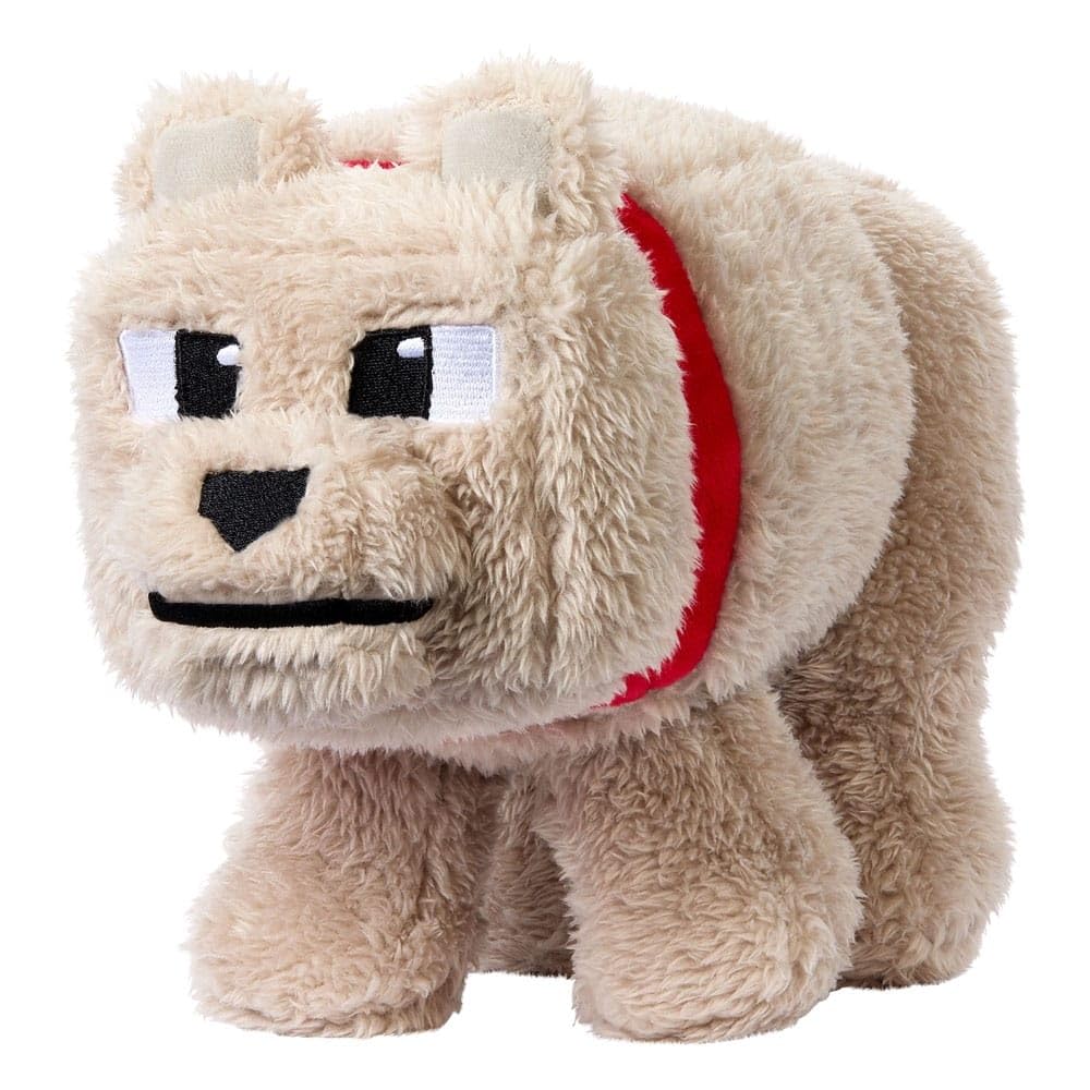 Mattel Minecraft Basic Plush Dennis the Wolf – 8-Inch Collectible Soft Doll