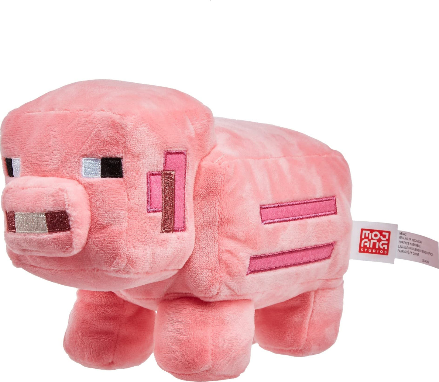 Mattel Minecraft Basic Plush Characters – 8-Inch Soft Collectible Toys