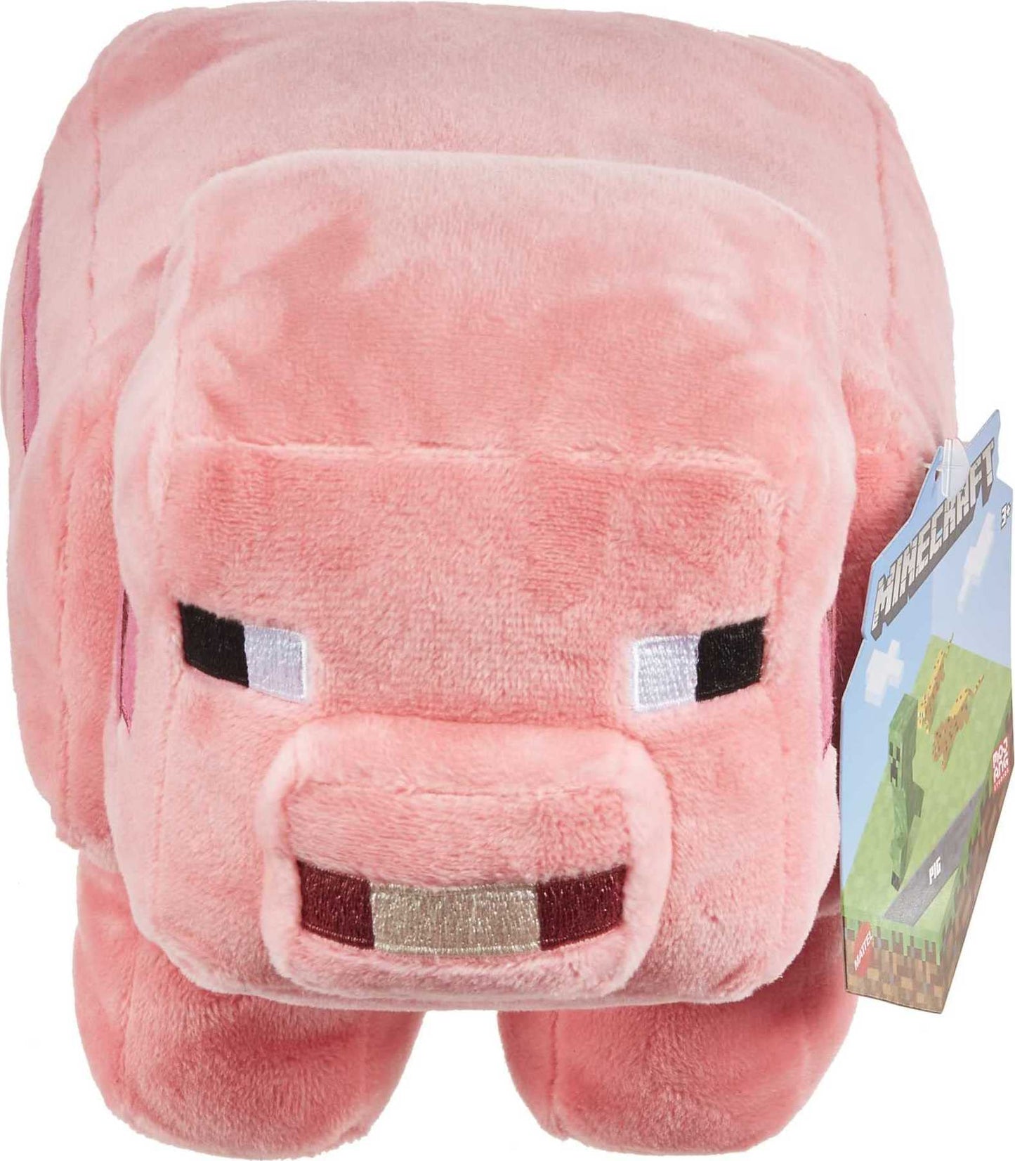 Mattel Minecraft Basic Plush Characters – 8-Inch Soft Collectible Toys