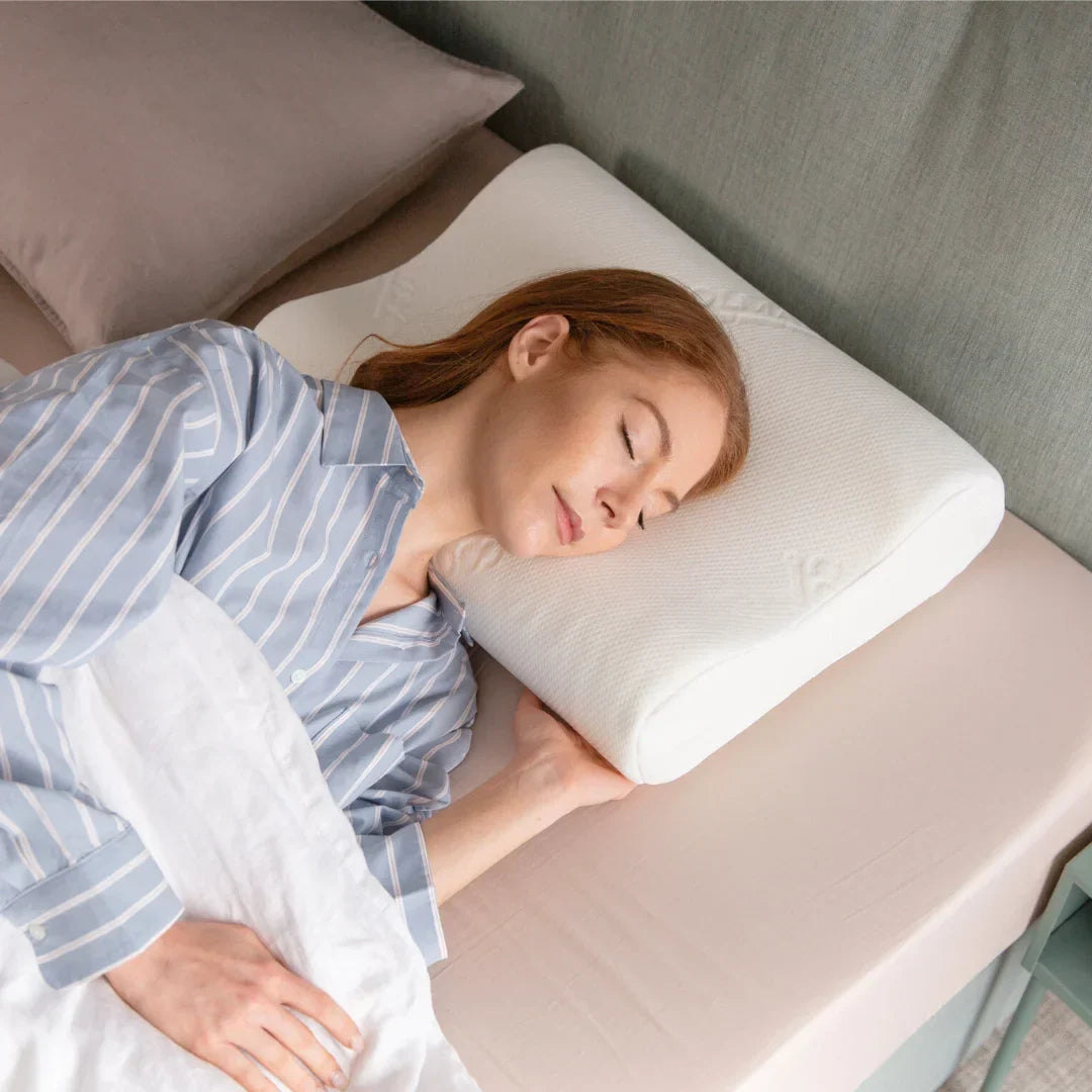 Adjustable Dual-Height Anti-Snore Pillow with Coolmax Cover