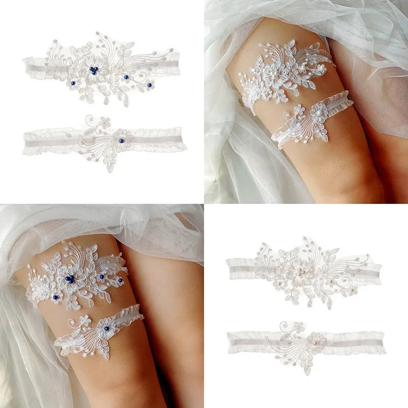 Bridal Solid Color Wedding Garter