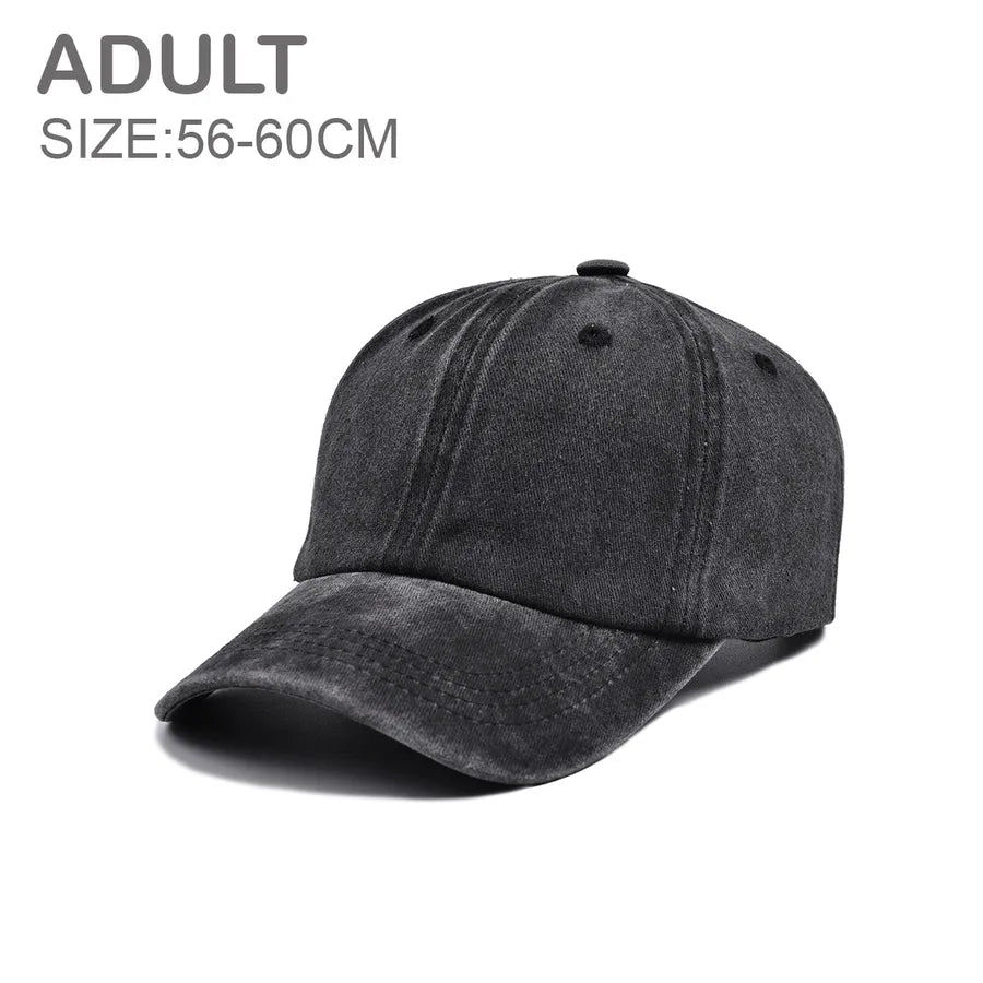 Children Unisex Streetwear Solid Color Baseball Cap