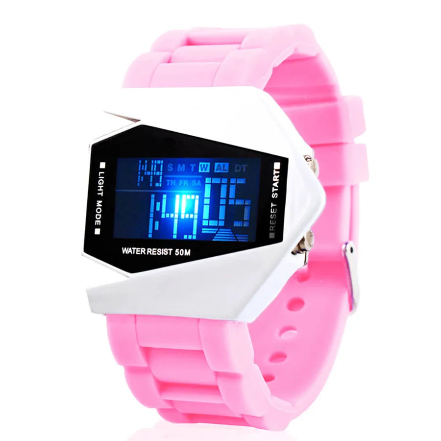 Vacation Simple Style Solid Color Electronic Watch Women's Watches