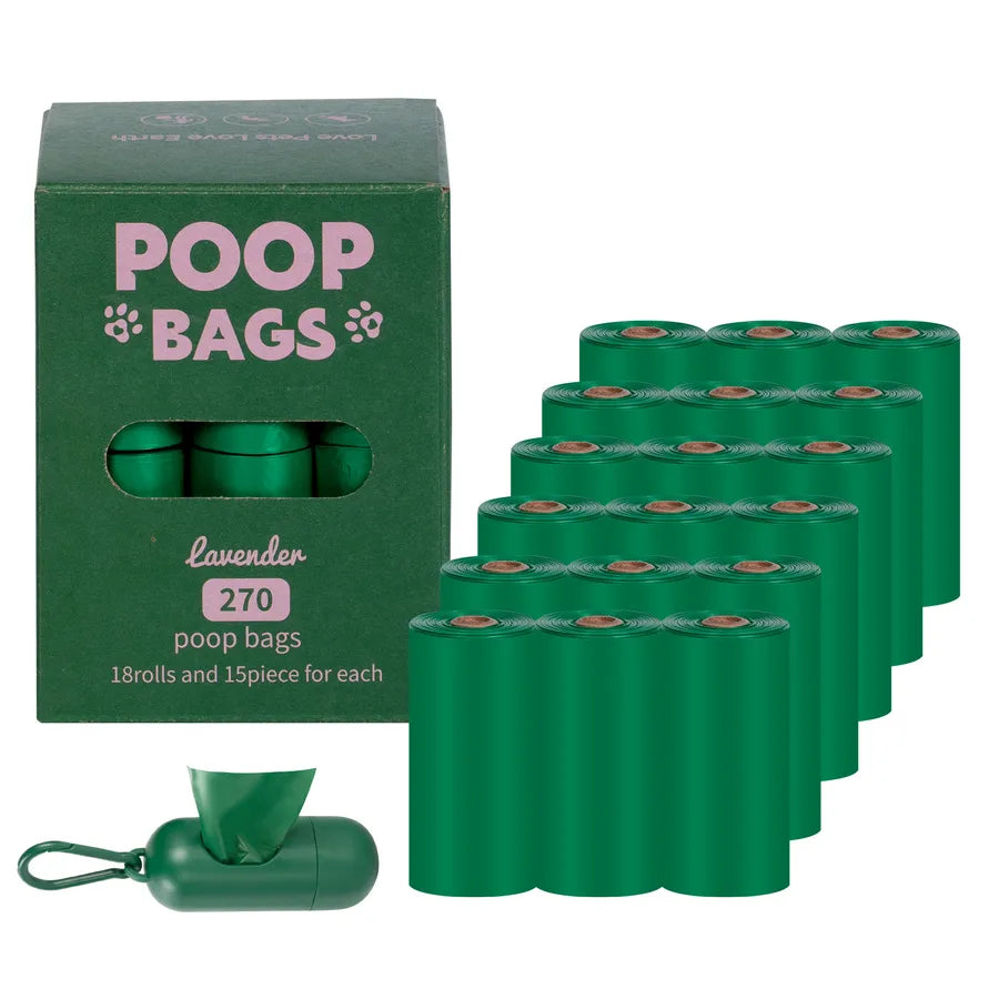 Cute PE Paw Print Pet Garbage Bag