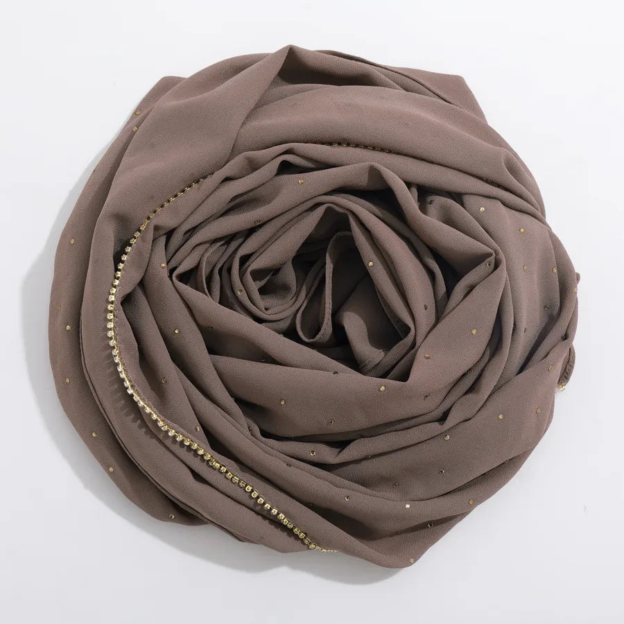 Women's Basic Solid Color Polyester Scarf