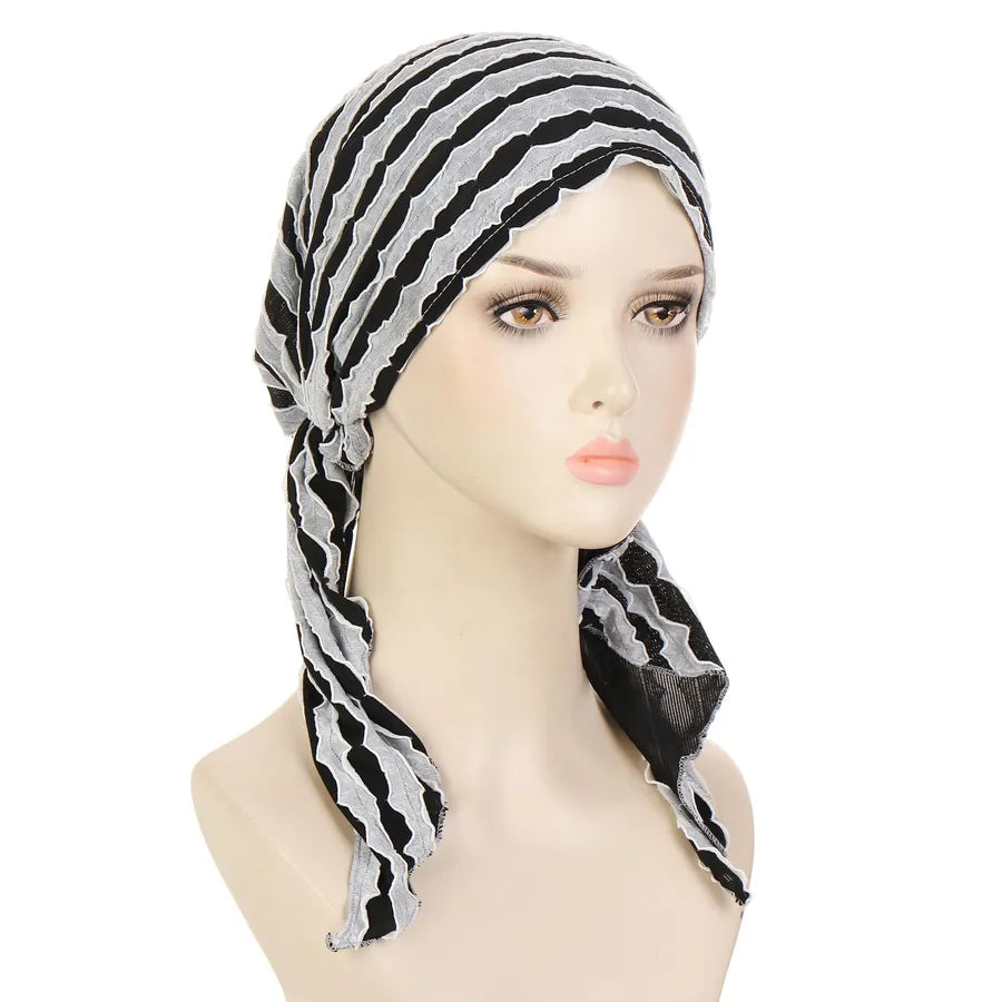 Women's Casual Classic Style Solid Color Polyester Hijab