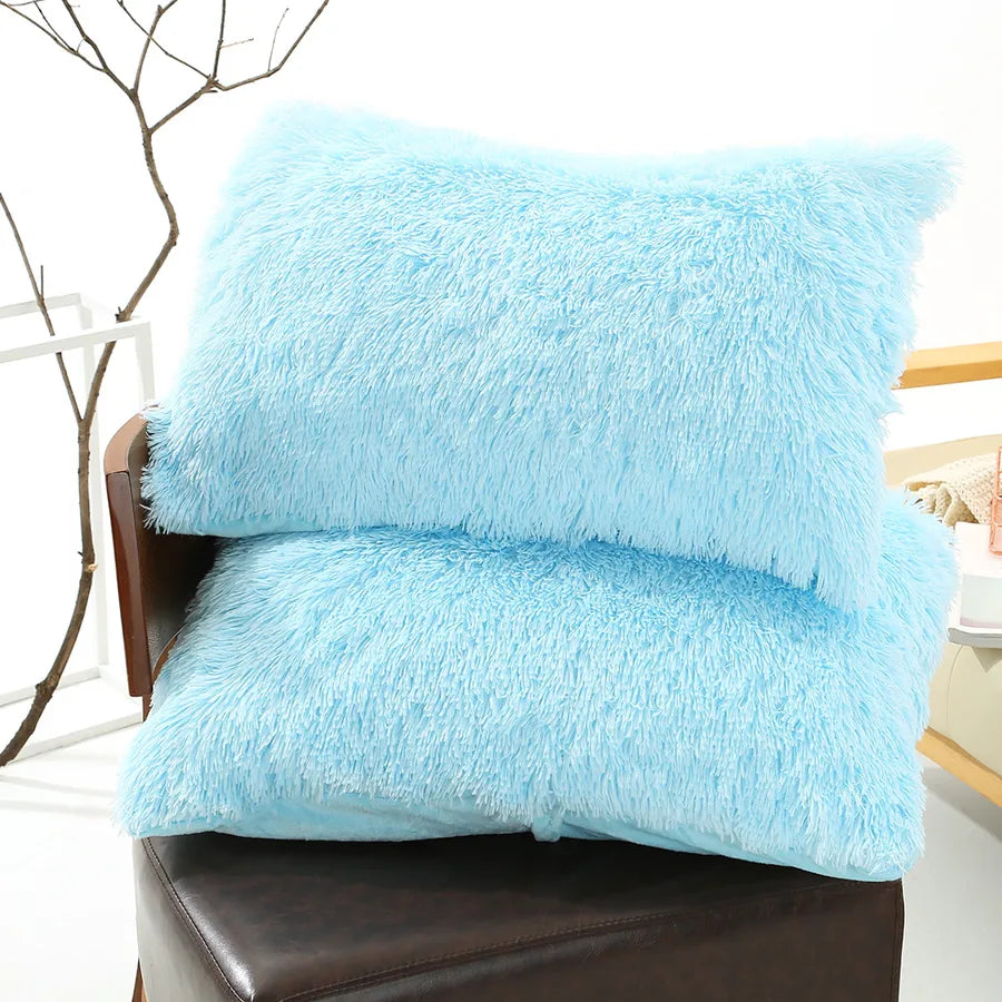Casual Elegant Cute Solid Color Polyester Pillow Cases Bedding