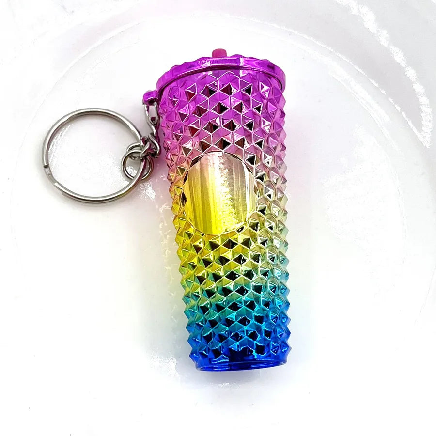 Simple Style Colorful Plastic Unisex Keychain