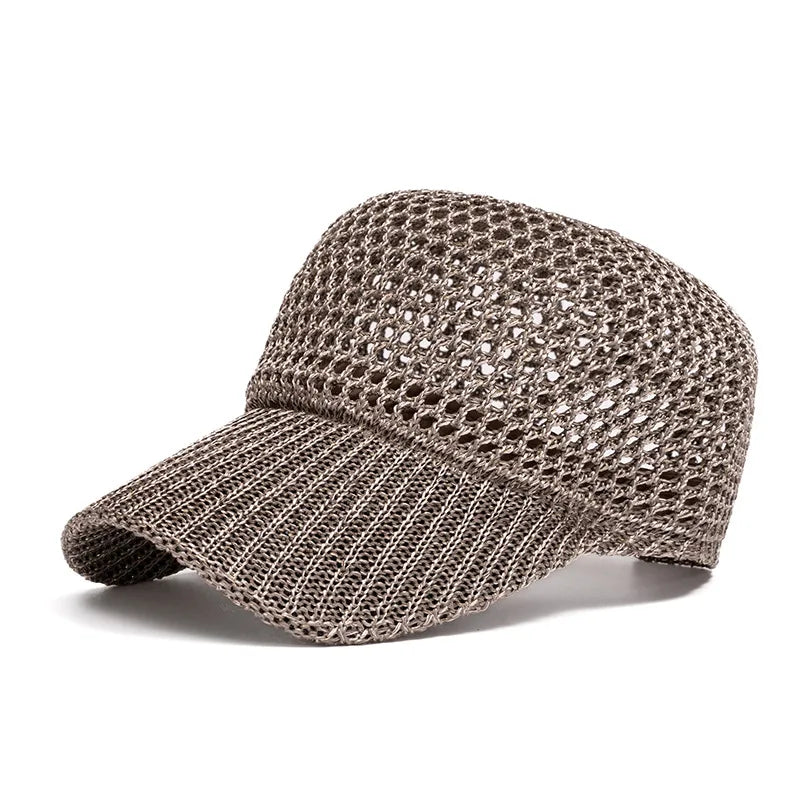 Women's Casual Simple Style Solid Color Curved Eaves Baseball Cap