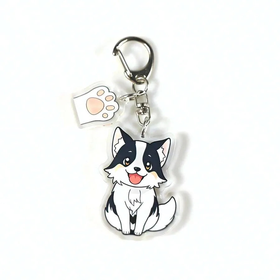 Cute Animal Arylic Keychain