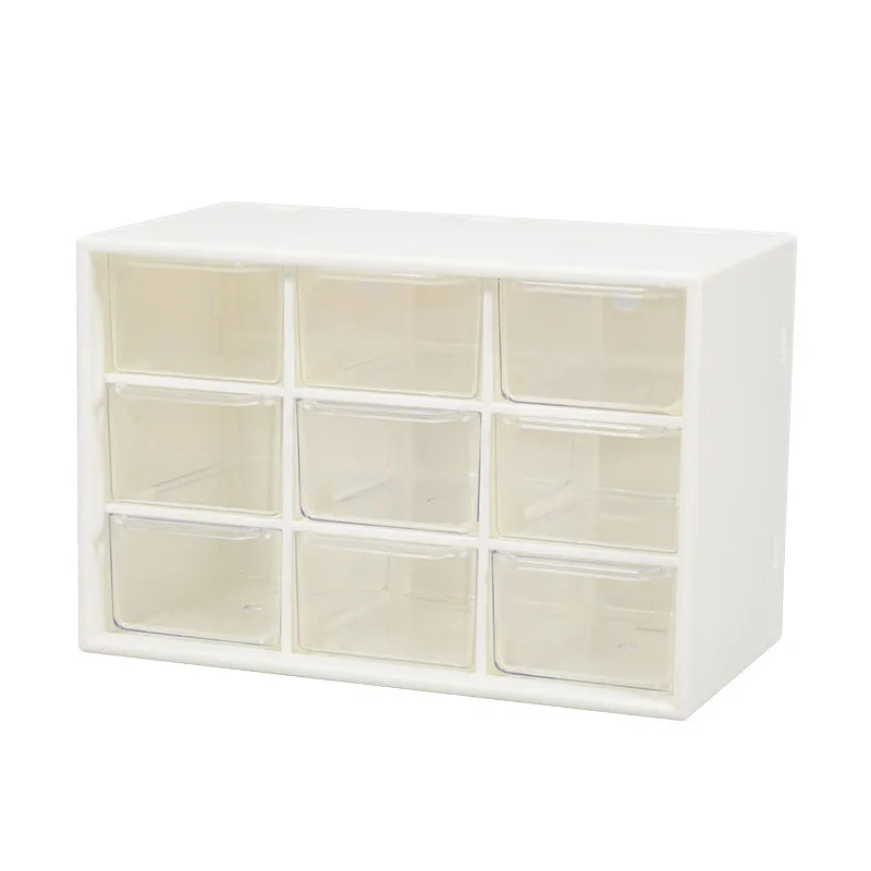 Solid Color PS Plastic Simple Style Storage Box