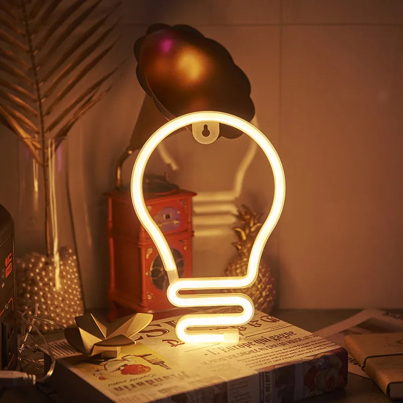 casual letter dolphin rocket pc indoor night lights
