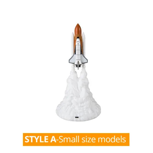 Casual Simple Style Rocket Plastic Lighting Accessories