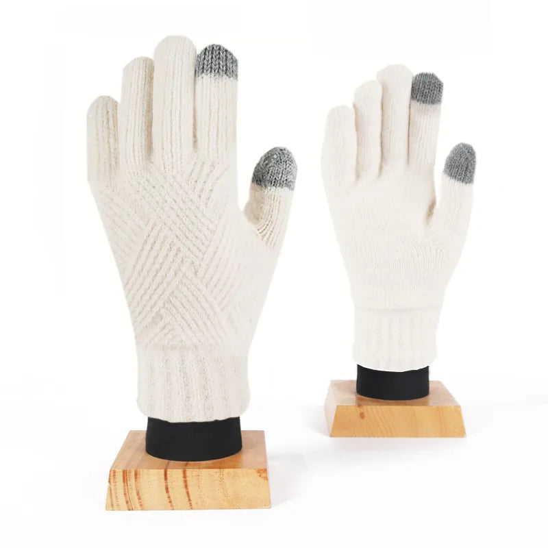 women's casual solid color gloves 1 pair