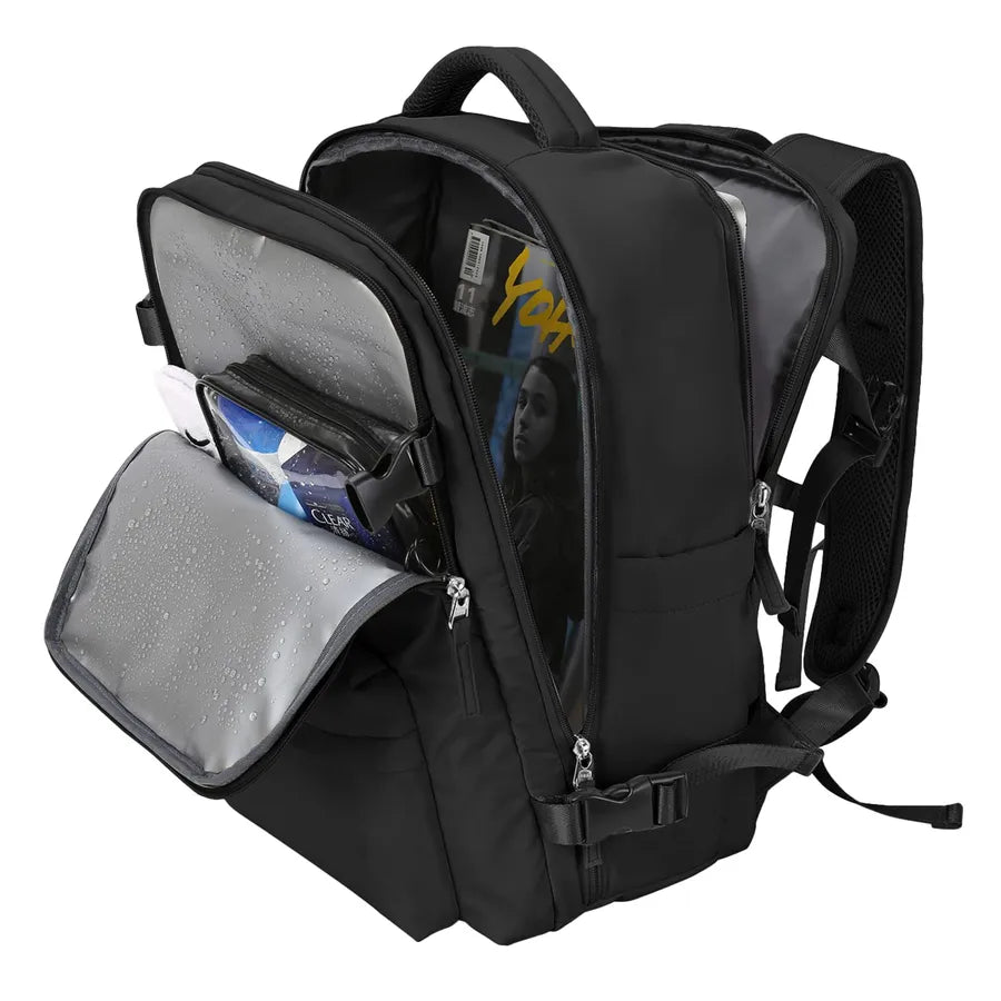 Solid Color Travel Daily Women's Backpack