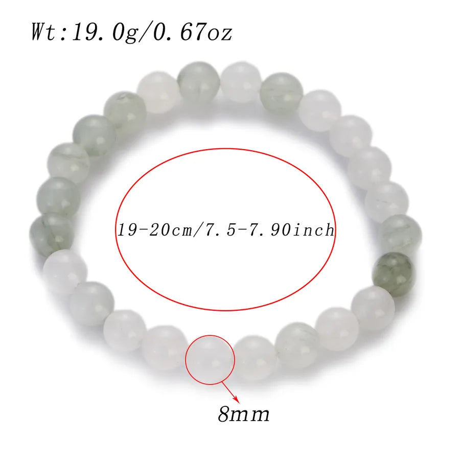 Retro Geometric natural stone Agate Bracelets In Bulk