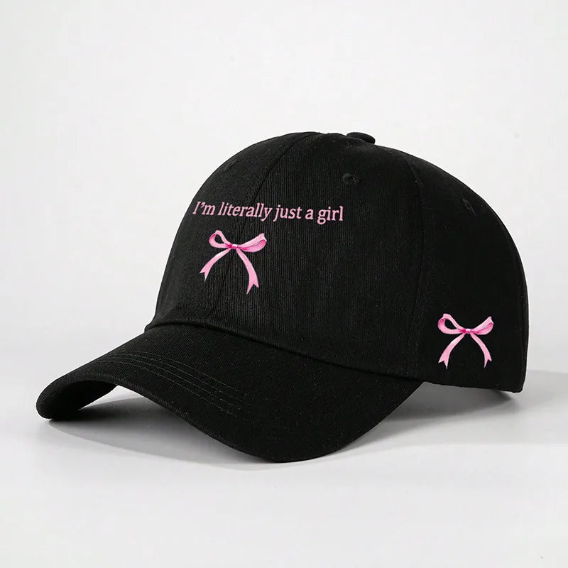 Unisex Simple Style Slogan Curved Eaves Baseball Cap