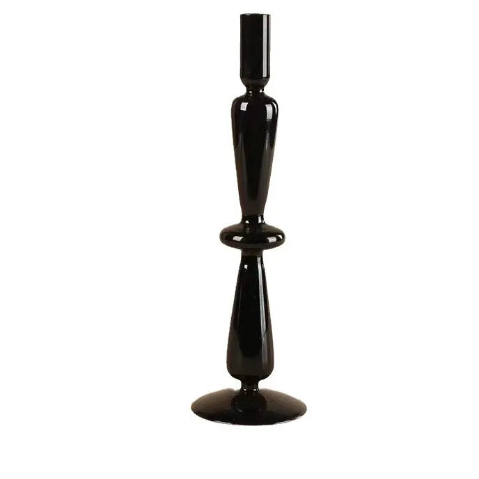 Artistic Geometric Glass candlestick Artificial Decorations