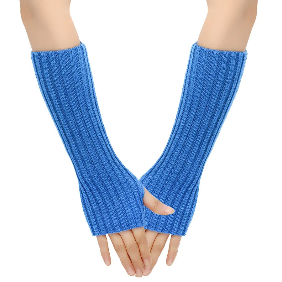 women's modern style solid color gloves 1 pair