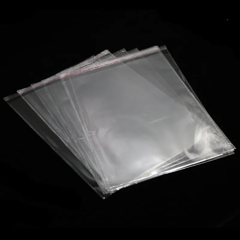 basic solid color plastic storage bag