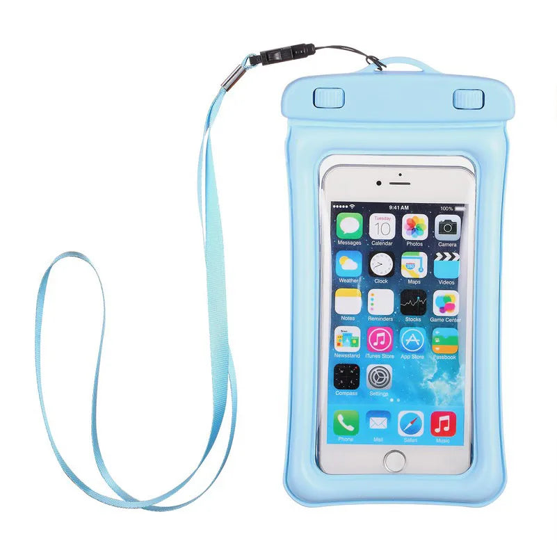 Casual Solid Color PVC Waterproof Bag Swimming Accessories