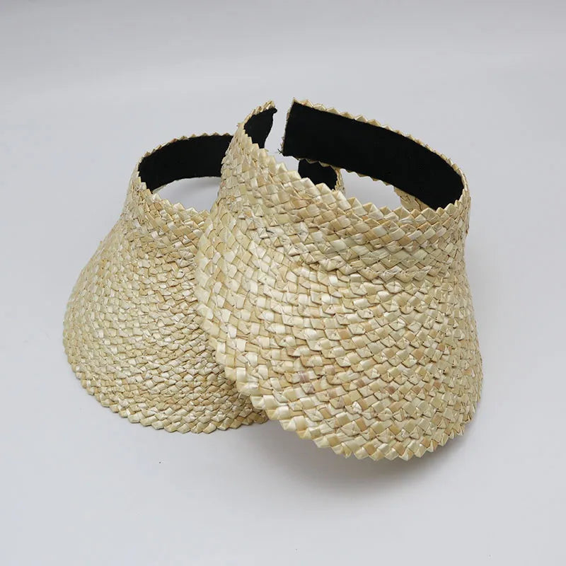 Women's Simple Style Solid Color Big Eaves Sun Hat