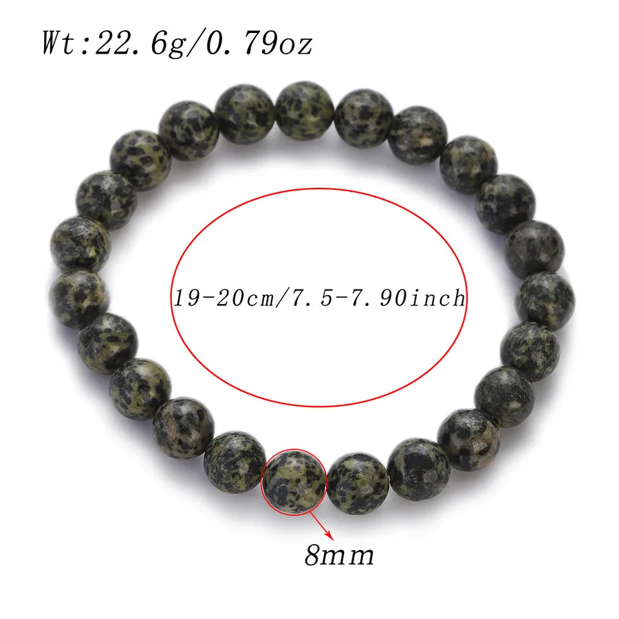 Retro Geometric natural stone Agate Bracelets In Bulk