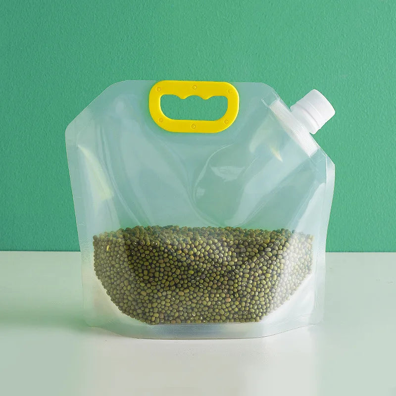 Simple Style Solid Color PET Envelope bag