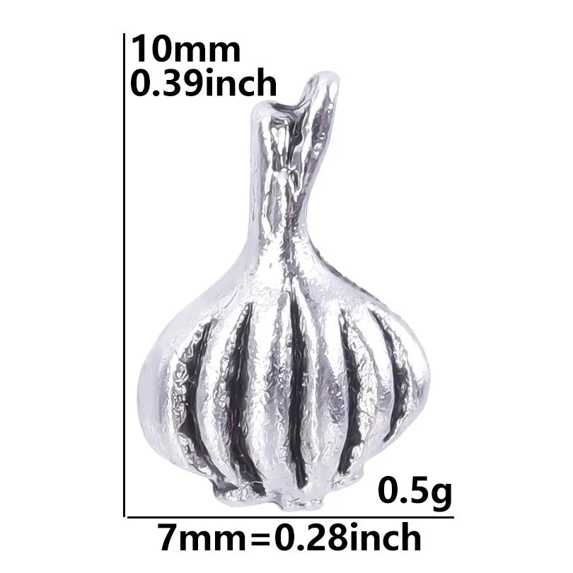 20 PCS/Package Alloy Color Block Pendant