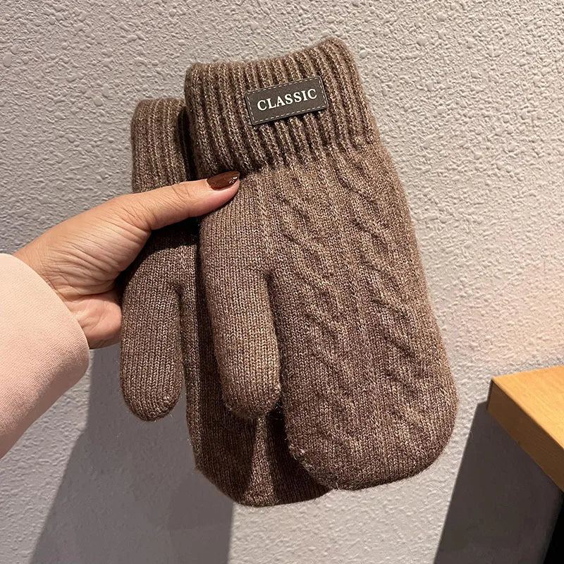 Men's Simple Style Letter Gloves