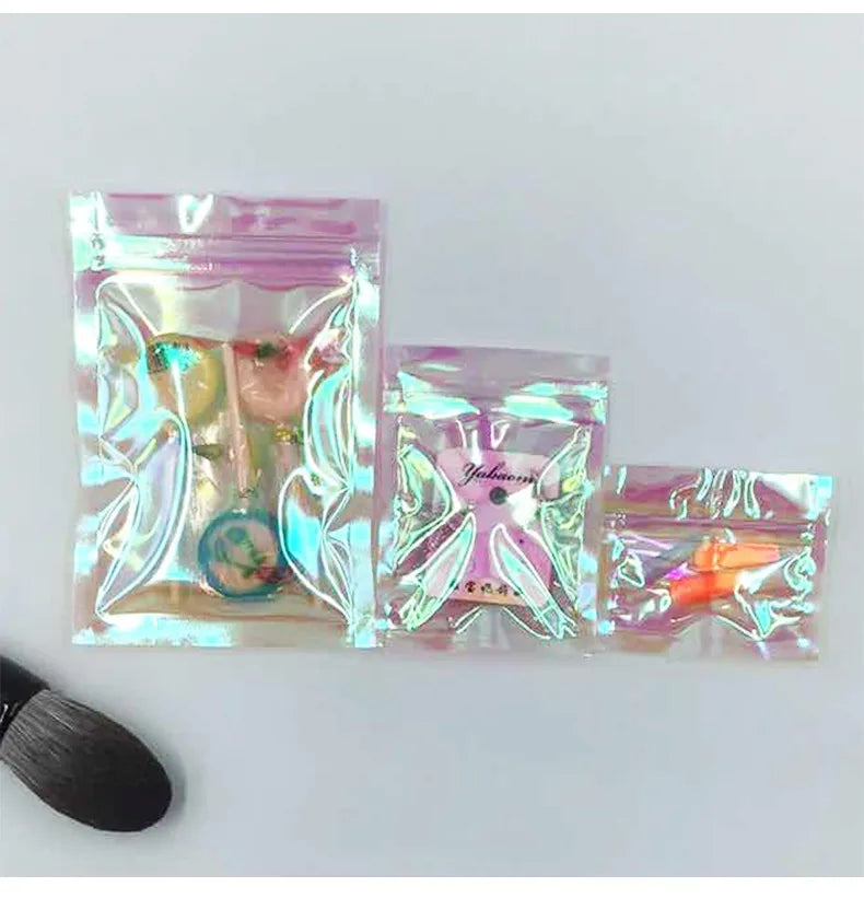 basic solid color plastic storage bag
