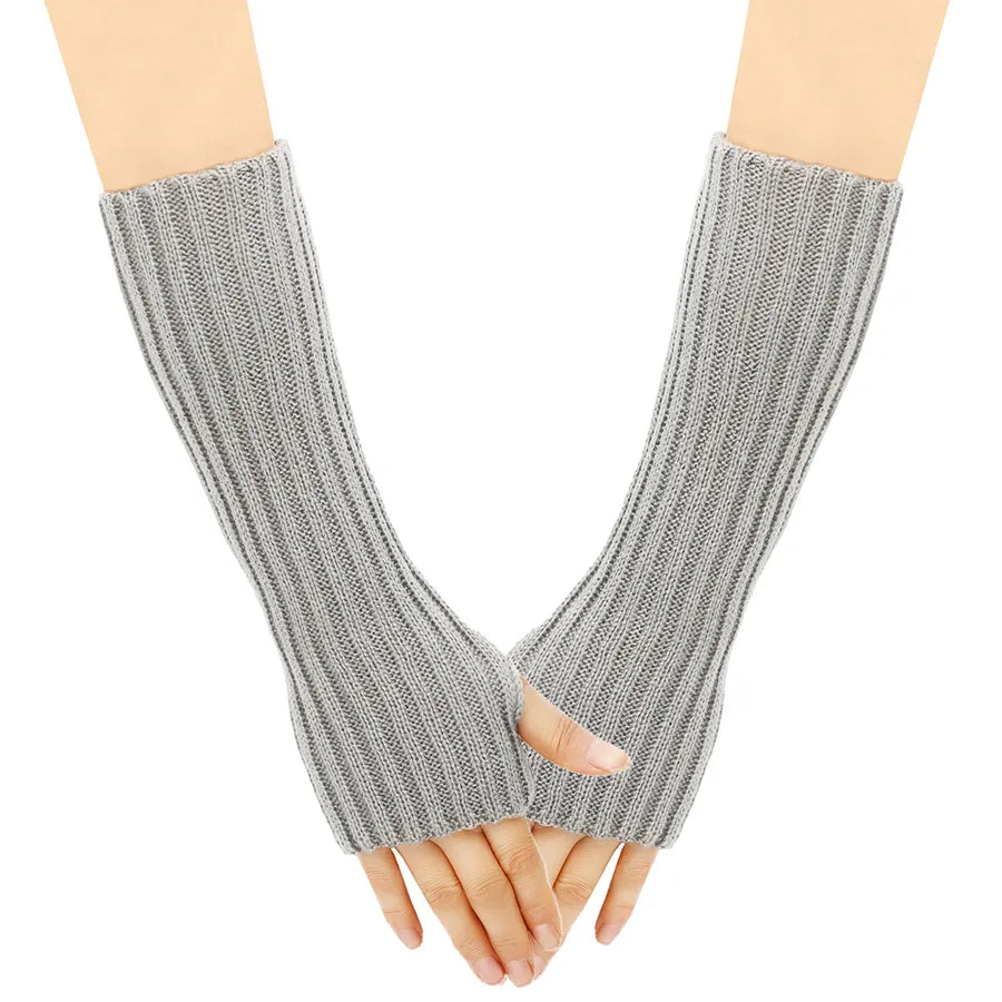 women's modern style solid color gloves 1 pair