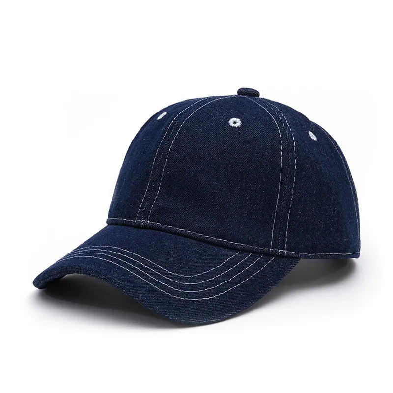 Unisex Casual Simple Style Solid Color Curved Eaves Baseball Cap
