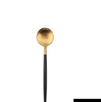 casual solid color stainless steel tableware 1 piece